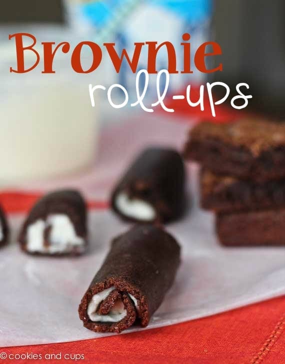 Brownie Roll Ups Recipe