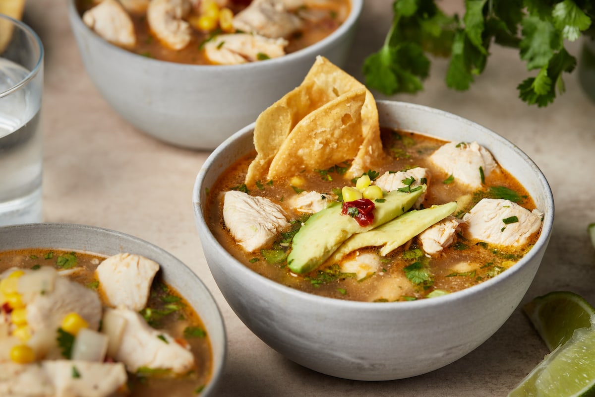 Chipotle Lime Chicken Soup