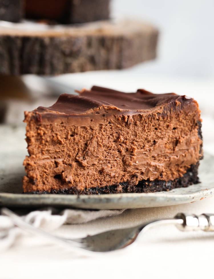 Chocolate Cheesecake is a chocolate version of my perfect cheesecake recipe