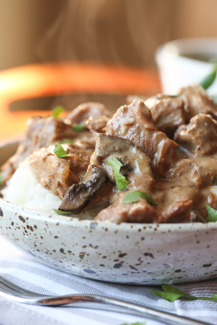 Image of Easy Slow Cooker Beef Tips